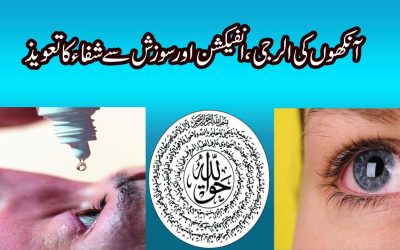 Ankhon Ki Allergy Aur Infection Se Shifa Ka Taweez